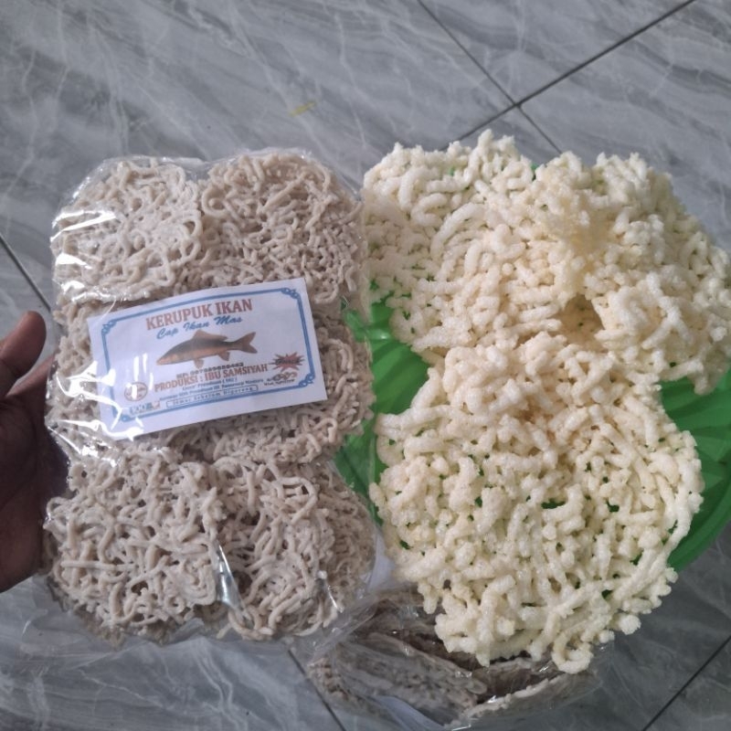 

Kerupuk Ikan Tenggiri Super Premium Krupuk Mentah Pattola Khas Madura Gurih