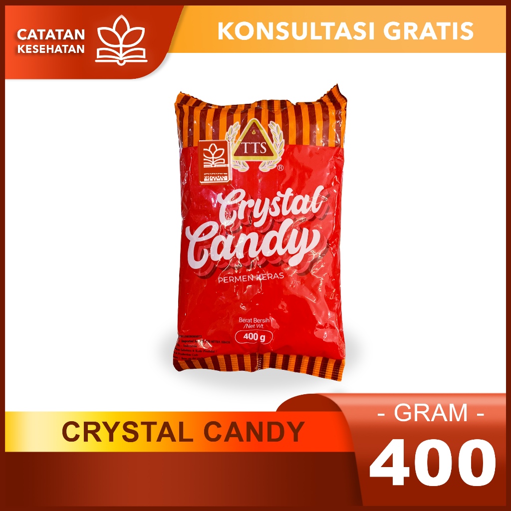 

CRYSTALS CANDY 400GR / Gula Batu