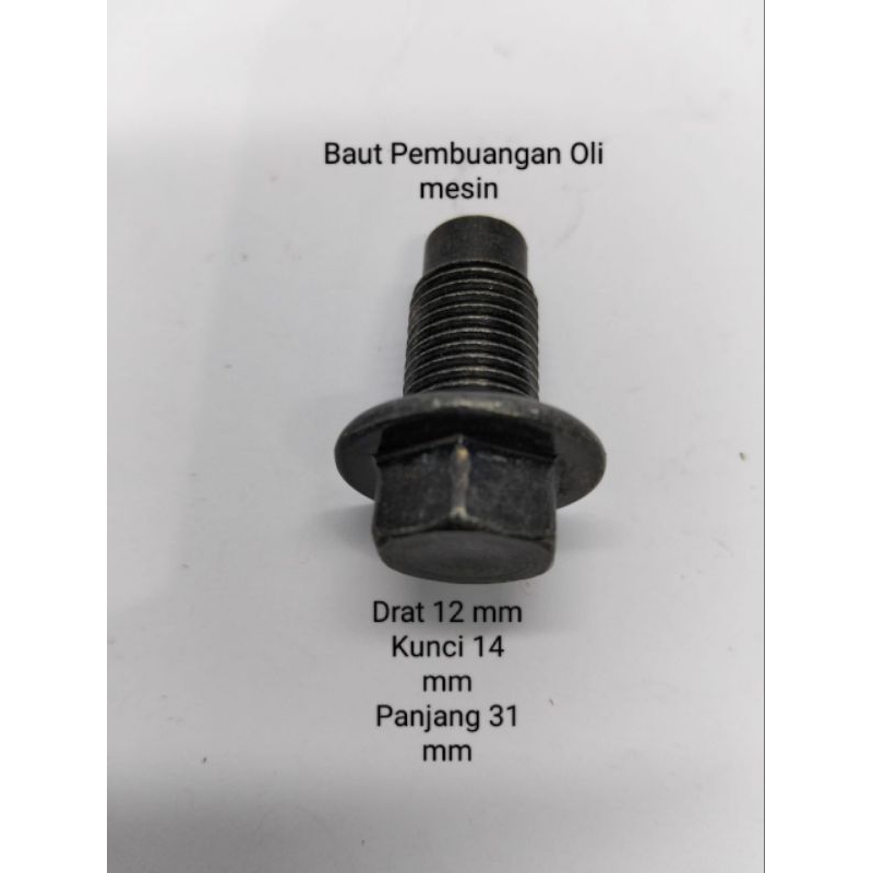 Baut Karter /Baut oli Avanza Xenia (ORI)