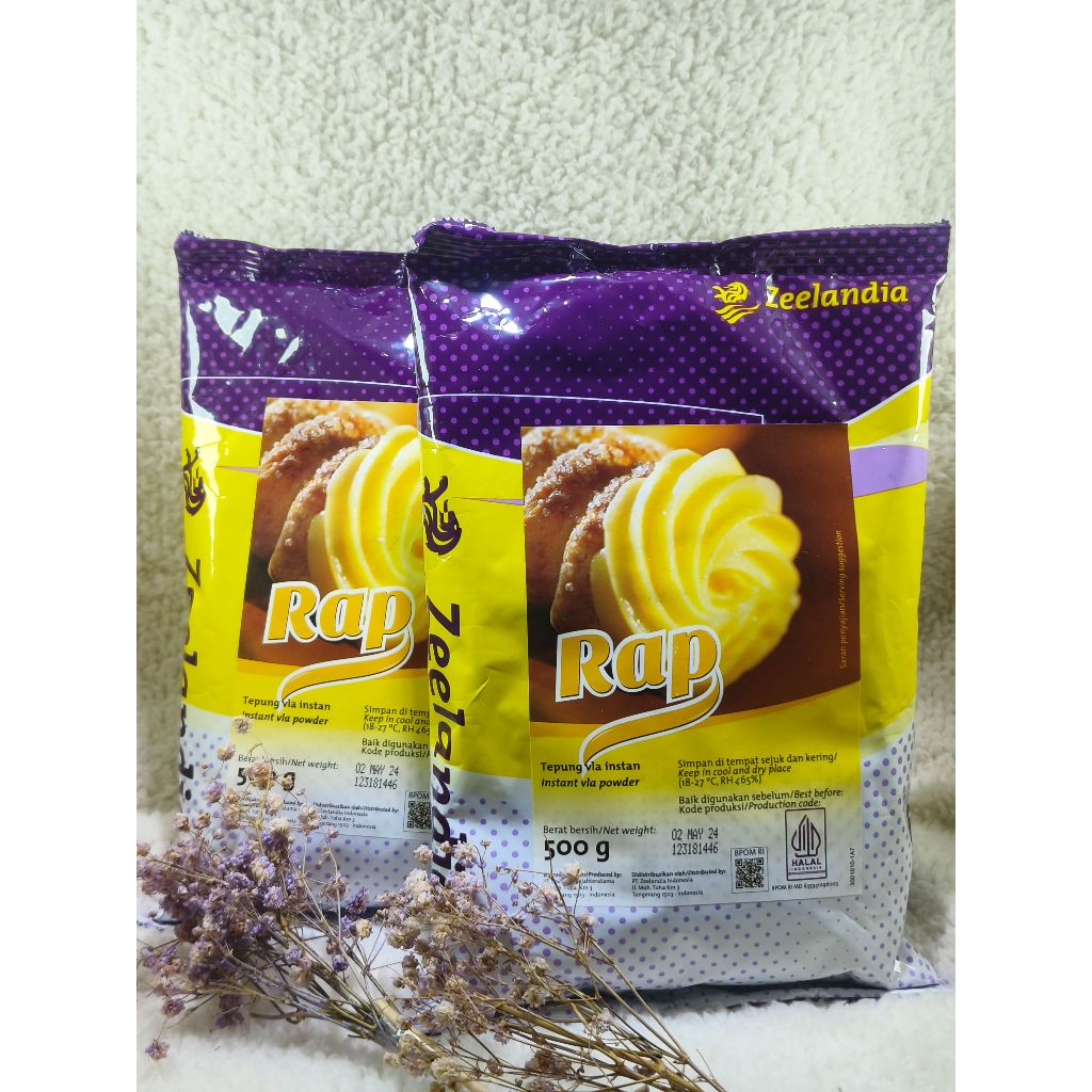 

Zeelandia Rap - Custard 500 Gr