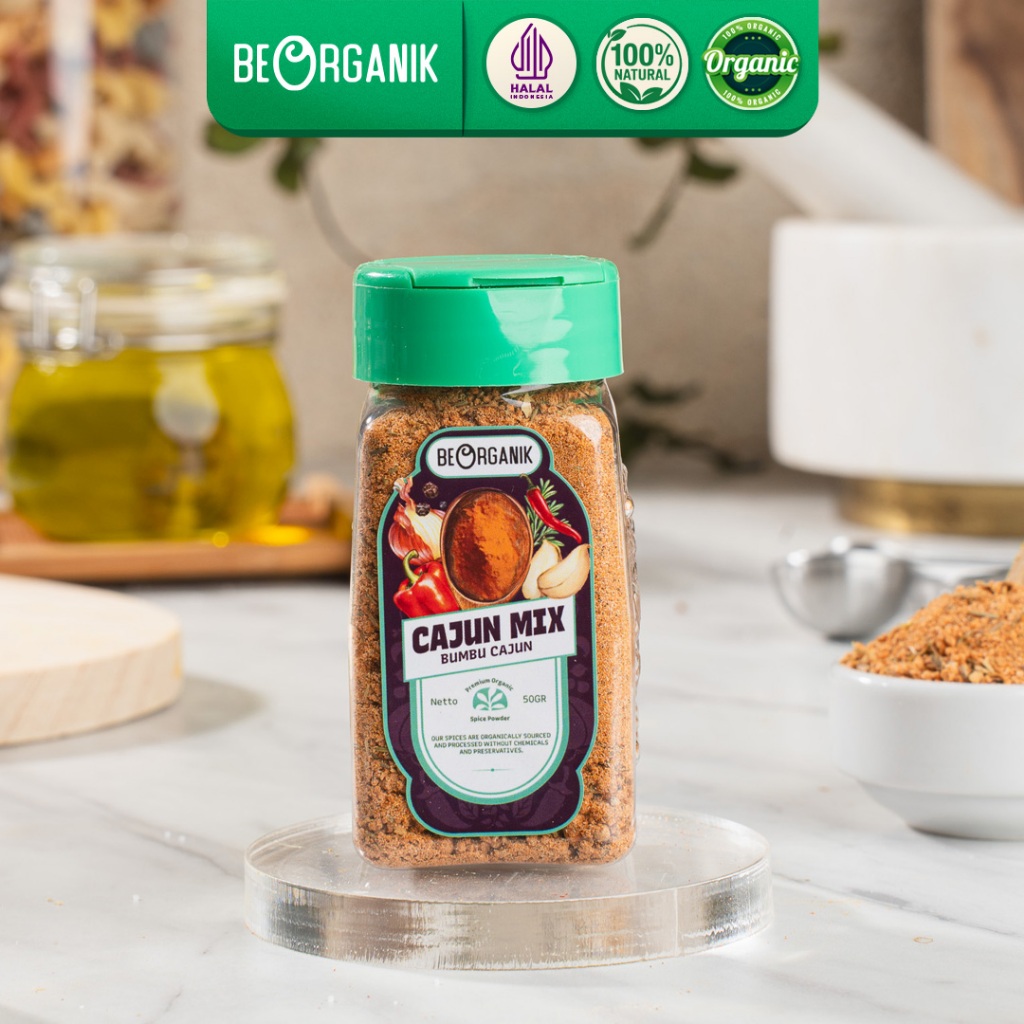 

Beorganik Cajun Spice Mix / Bumbu Cajun
