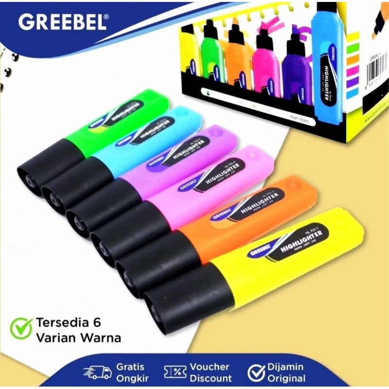 

Stabilo Greebel / Stabilo Pastel / Spidol Penanda Murah