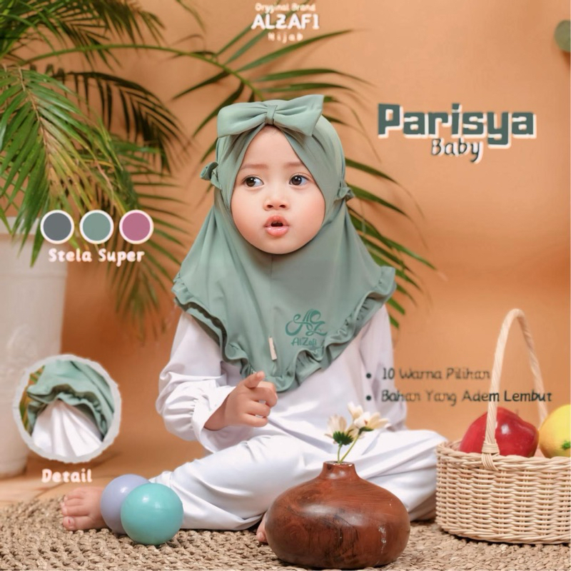 AL ZAFI PARISYA BABY // HIJAB ANAK BAYI PARISYA BY AL ZAFI