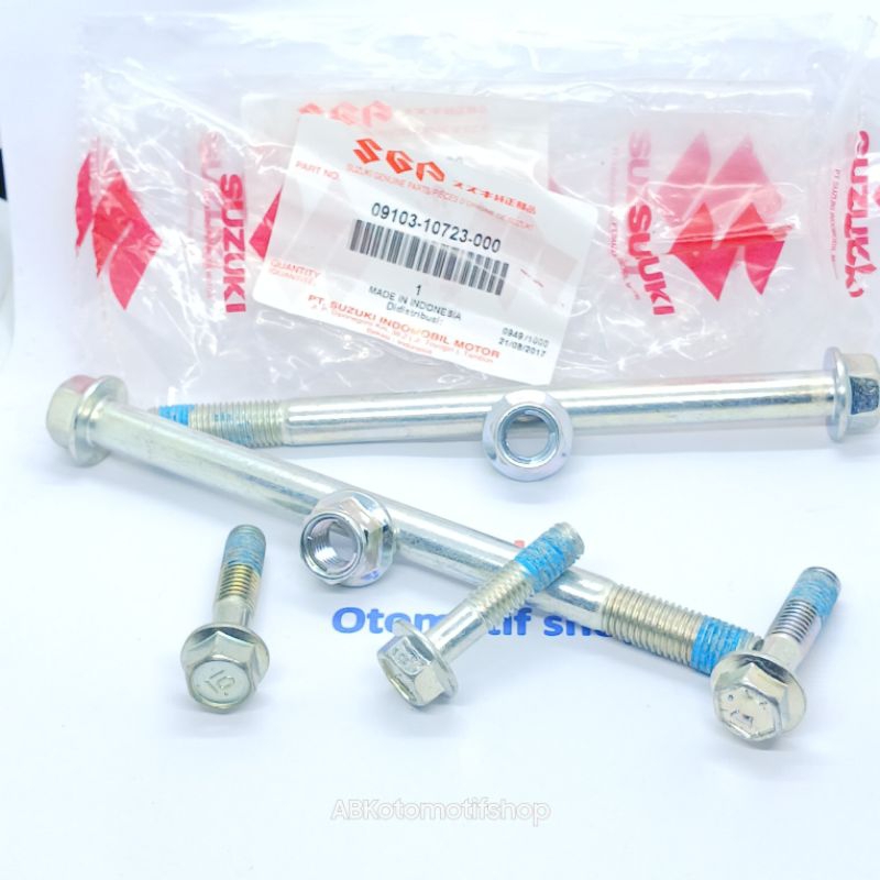 baut engine mounting gendongan mesin suzuki satria fu fi gsx r 150 gsx s 150 bandit original