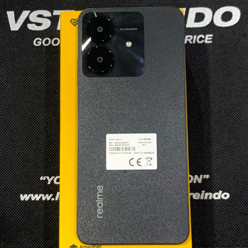Realme Note 60x 4/64 GB Garansi Resmi Indonesia Second Bekas Original