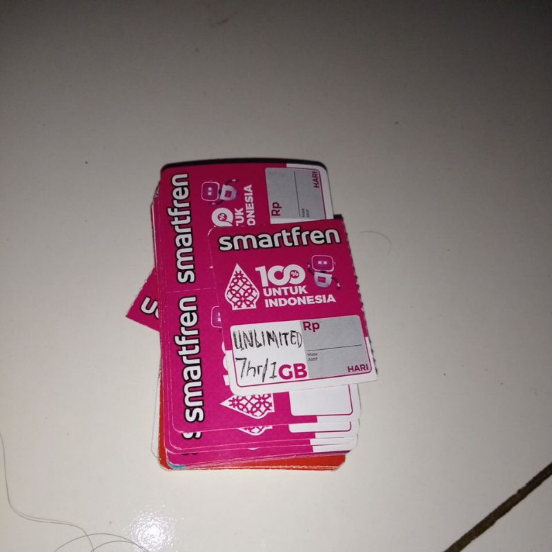 Voucher Smartfren Unlimited 1GB 7 Hari Termurah
