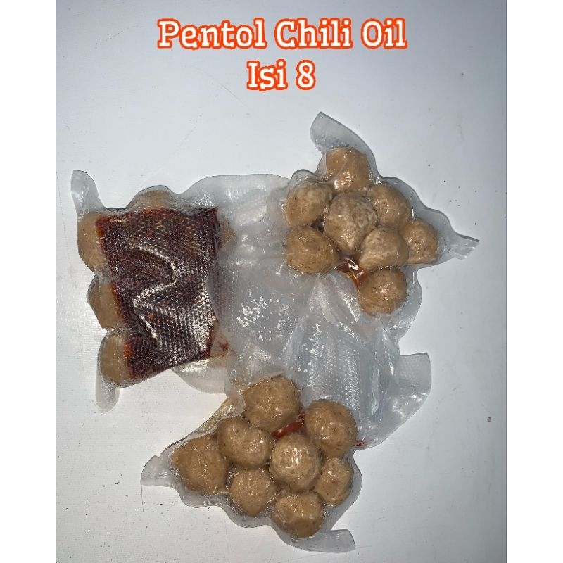 

PENTOL CHILI OIL ISI 8 FROZEN FOOD