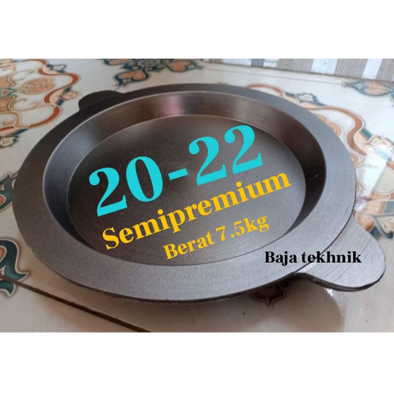 Loyang martabak manis Bangka semi premium 20-22
