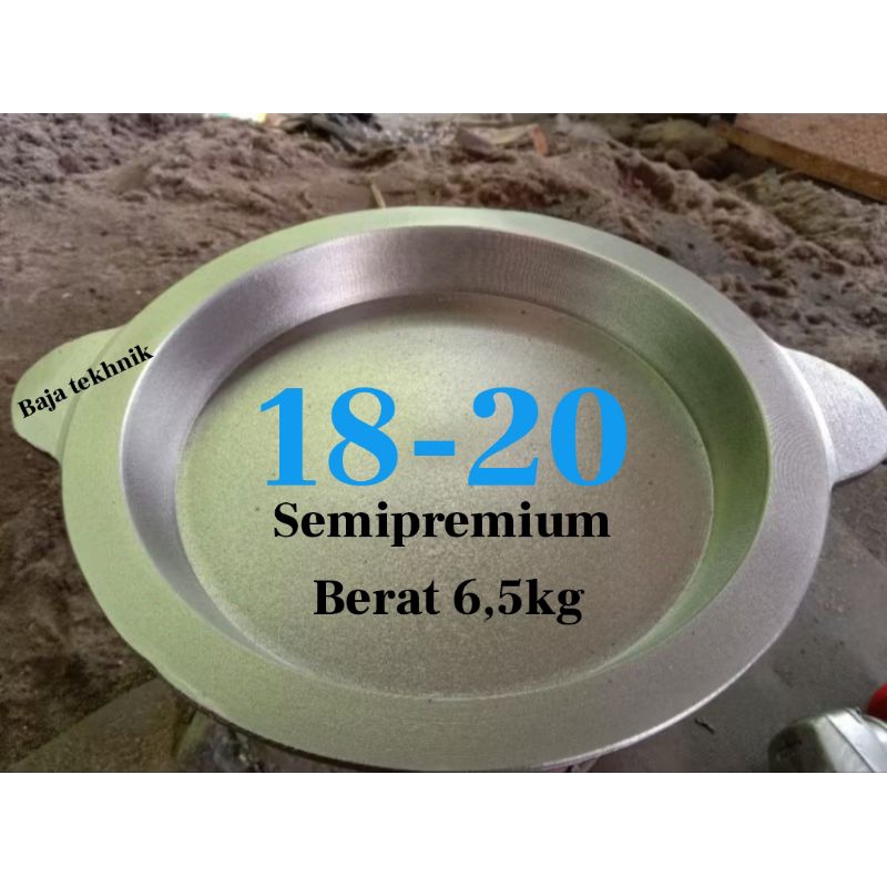 Loyang martabak manis Bangka semi premium 18-20