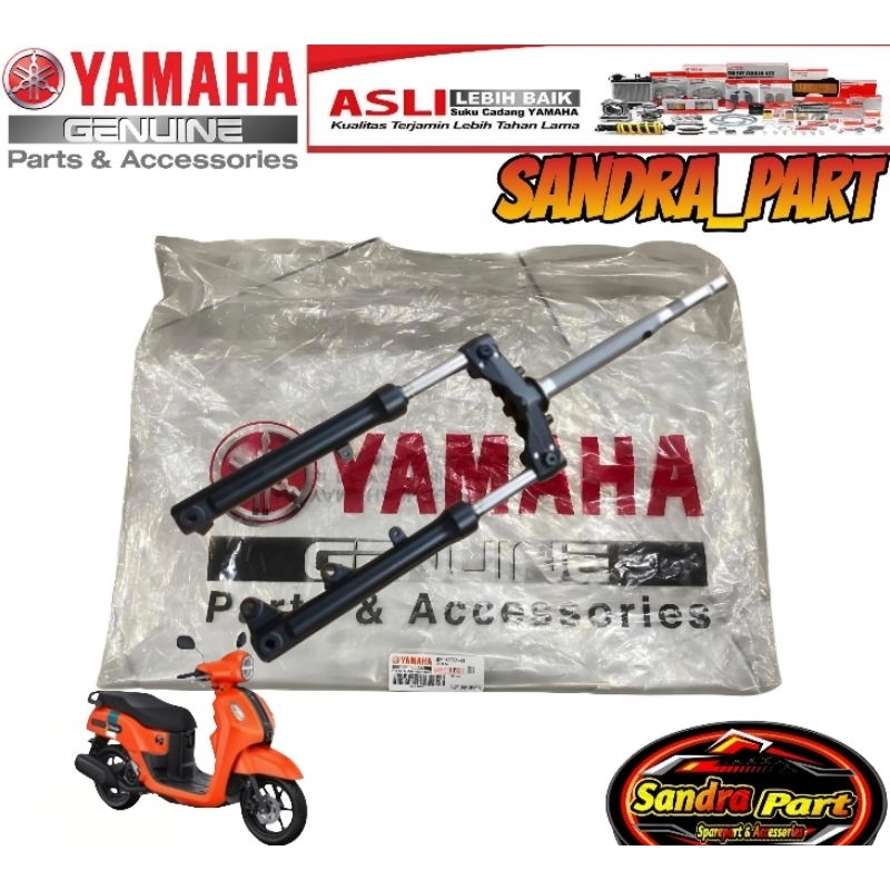 FRONT FORK SHOCK DEPAN ASSY SET FAZZIO FAZIO 125 BEJ-F3100-00 ORIGINAL YAMAHA