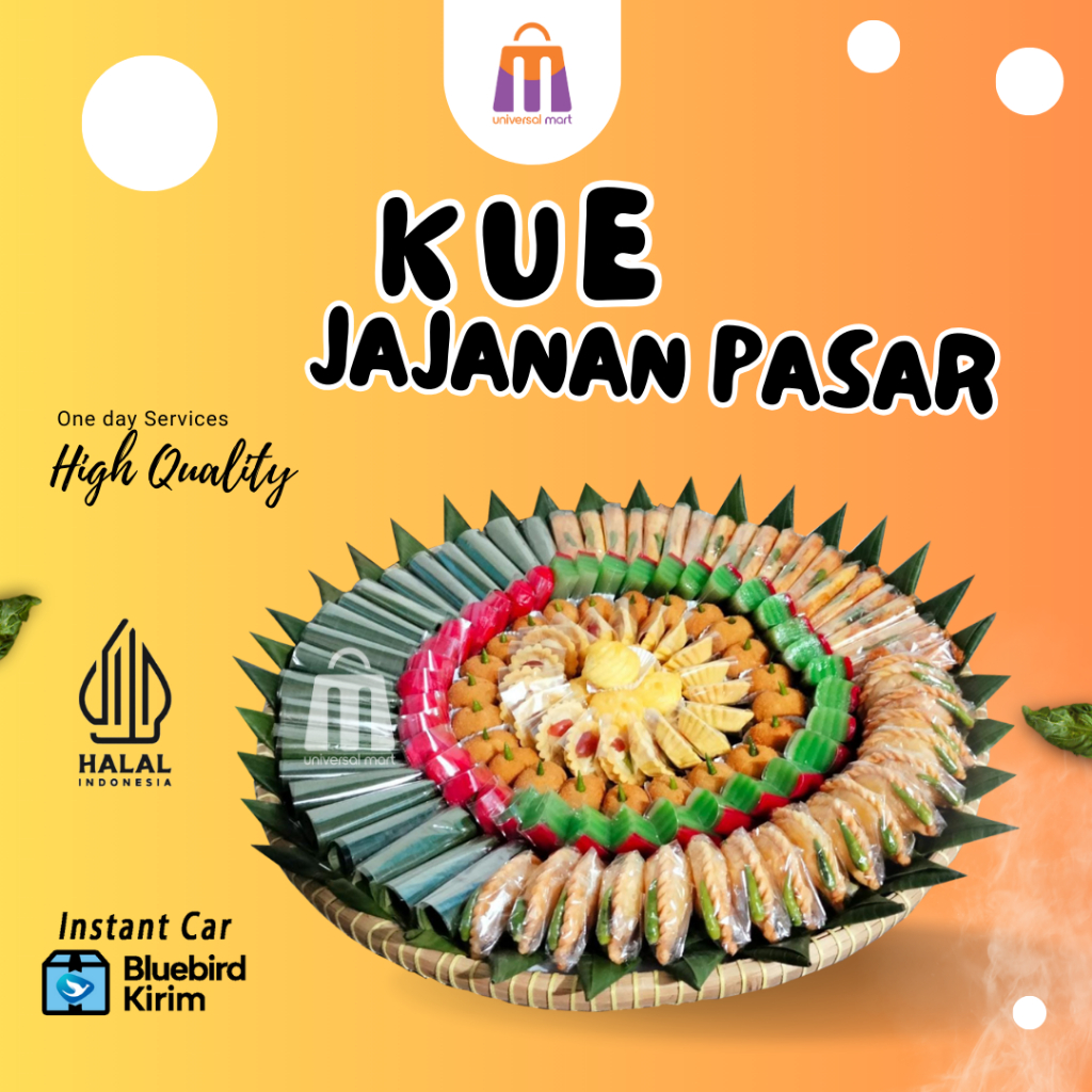 

Kue Tampah Jajanan Pasar Tradisional Aneka Rasa Bisa Request Porsi Bervariasi