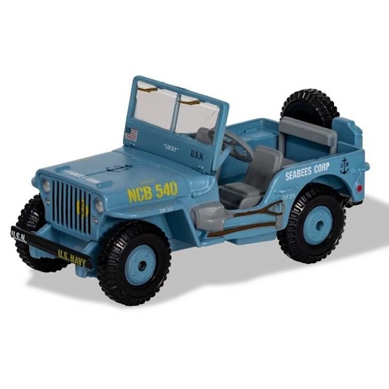 Corgi 1/43 Willys Jeep SeeBees