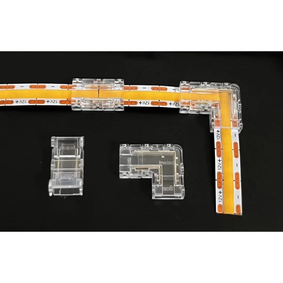 SAMBUNGAN LED STRIP 10mm / CONECTOR LED STRIP 10mm