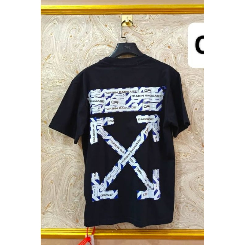 OF* WHIT3 CABIN BAGGAGE ARROWS STREETWEAR T-SHIRT