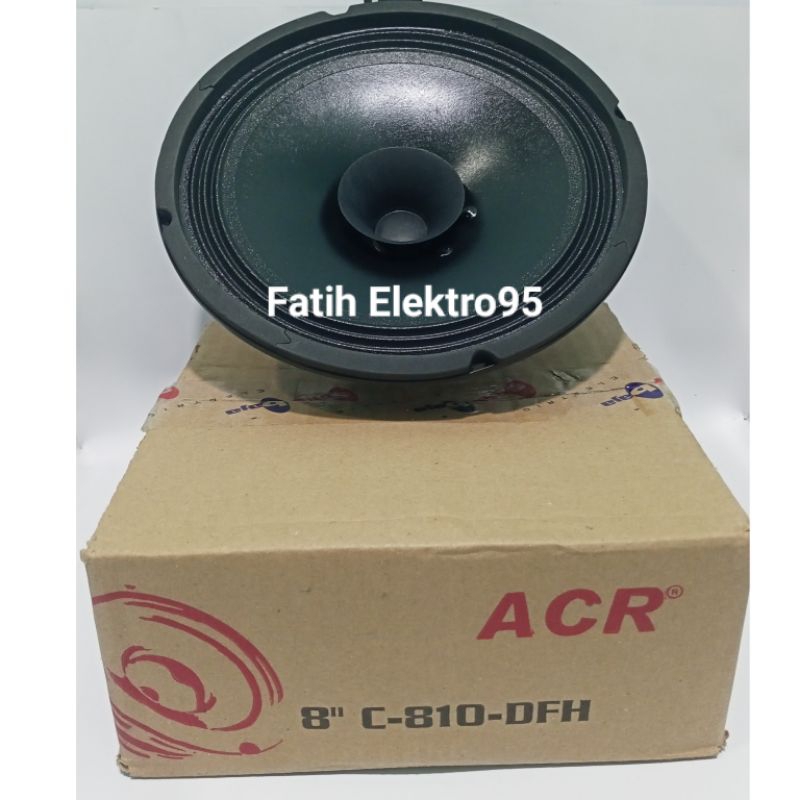 SPEAKER FULLRANGE ACR 8 INCH C-810-DFH SPIKER ACR 8" FULL RANGE KUALITAS BAGUS TERLARIS