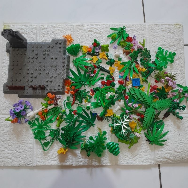 Flowers lego kw - lego kw tanaman - Lego second