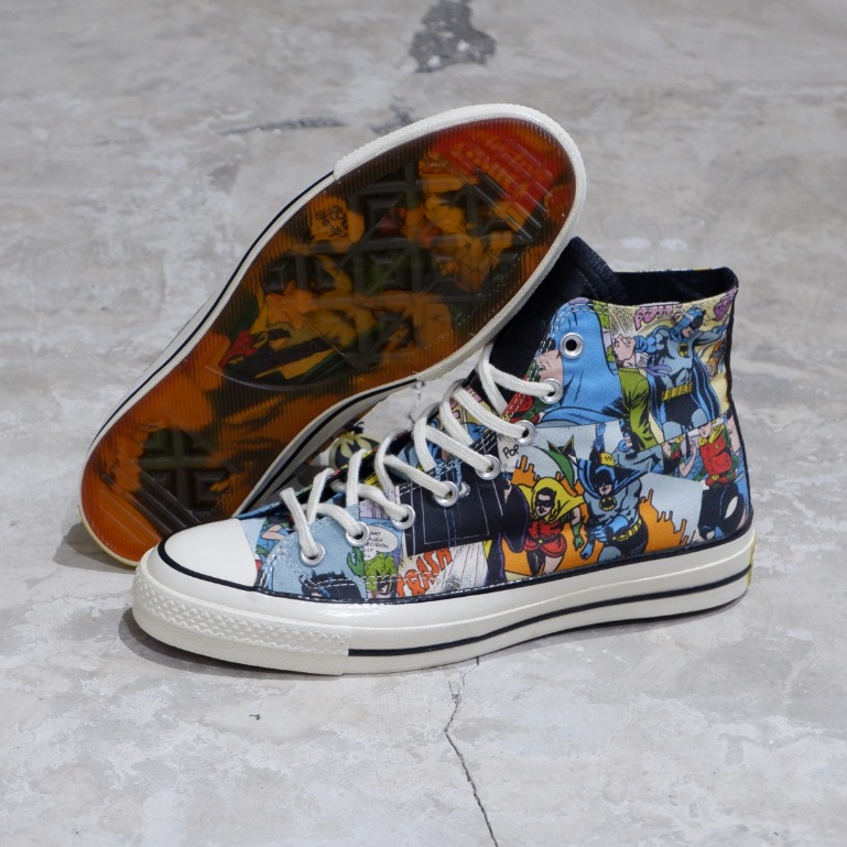 DC COMICS X CONVERSE CHUCK TAYLOR 1970S HI BATMAN