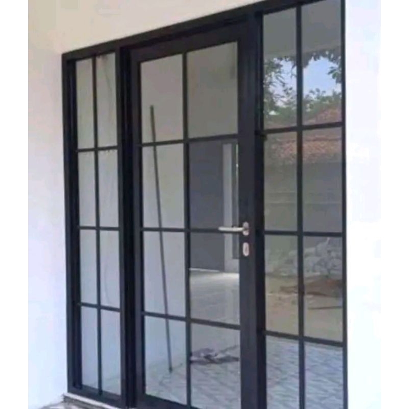 pintu aluminium minimalis