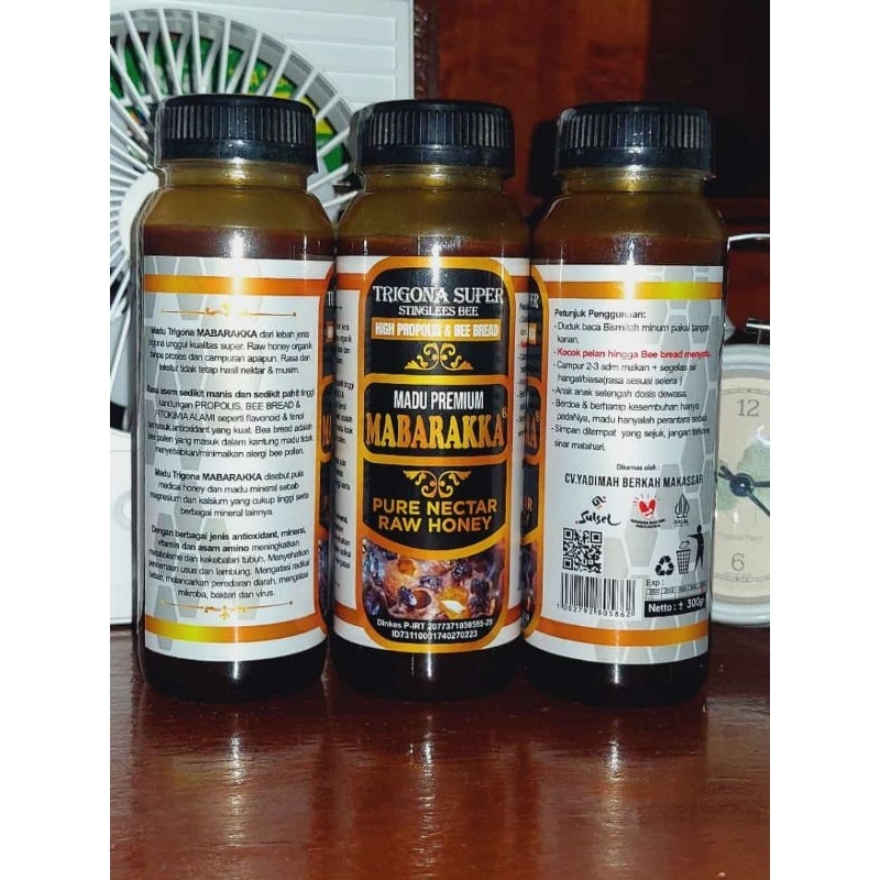 

MADU TRIGONA MABARAKKA / MADU PREMIUM/ MADU KLANCENG SULAWESI SELATAN/ JAGA STAMINA /P3K