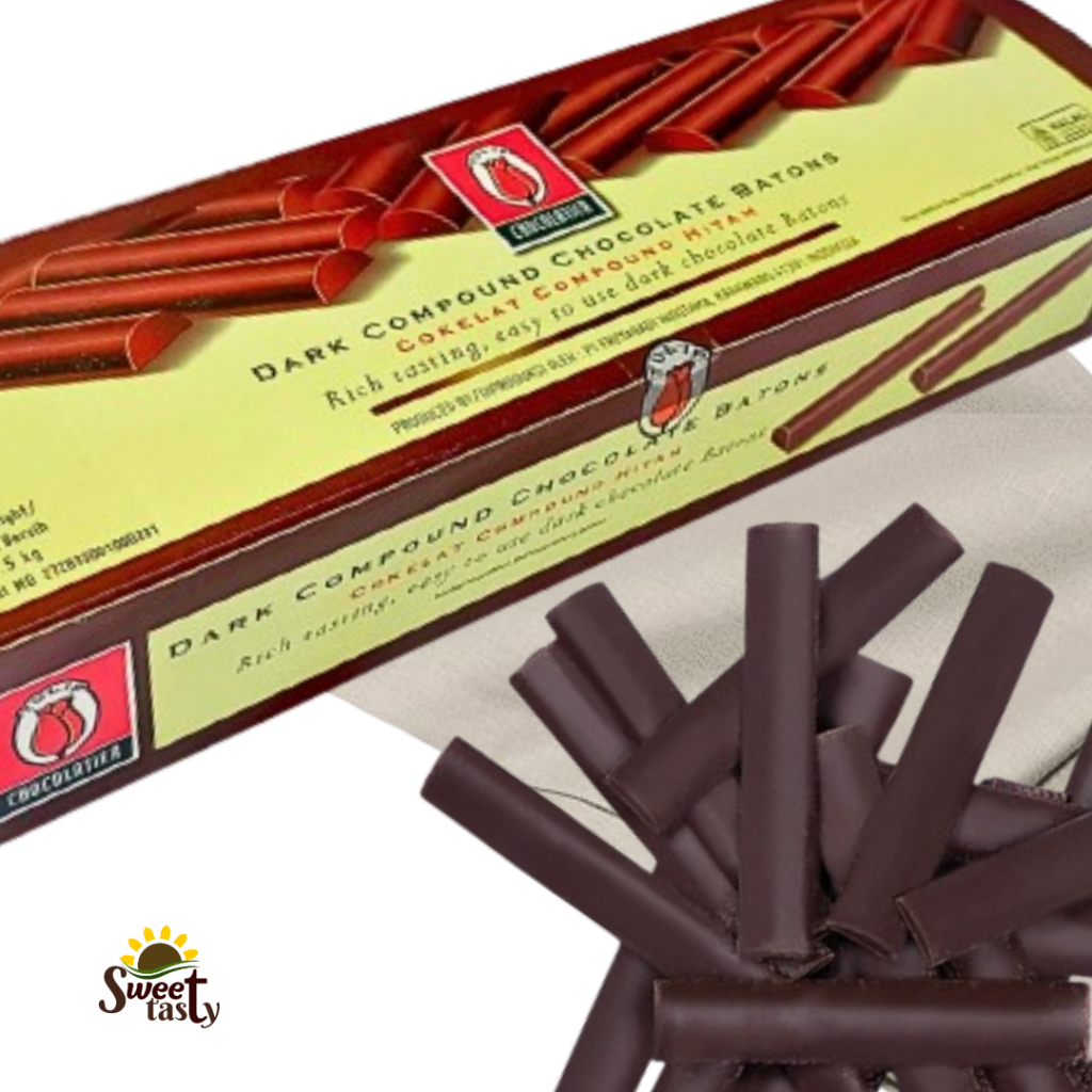 

Tulip Compound Chocolate Dark Batons - Tulip Coklat Batang Stik