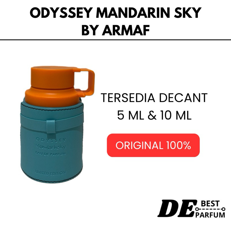 Armaf Odyssey Mandarin Sky Eau De Parfum ( Decant )