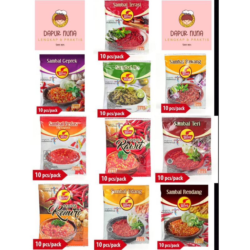 

SAMBEL ULEG FINNA 1 renceng (10pcs) EXP MEI 2026