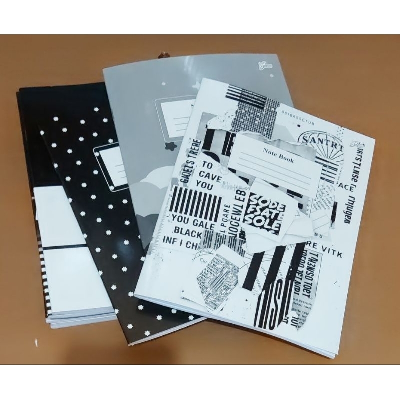 

Xpulp Buku Tulis Boxy 42 Lembar Black&White/Buku Tulis B5 /Buku Tulis Besar/Buku Boxy