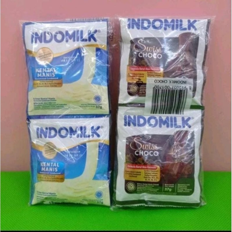 

susu Indomilk renteng varian coklat&vanila