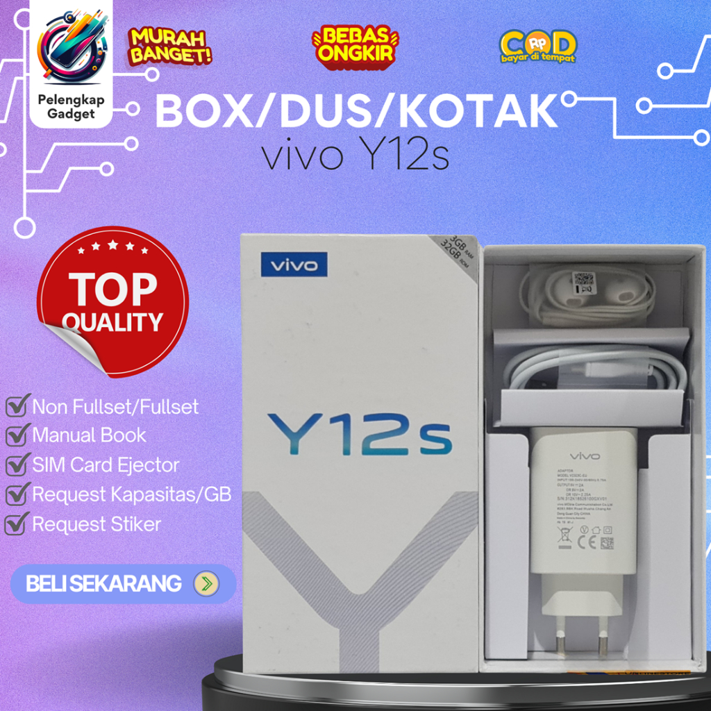 

BOX/DUS/KOTAK vivo Y12s