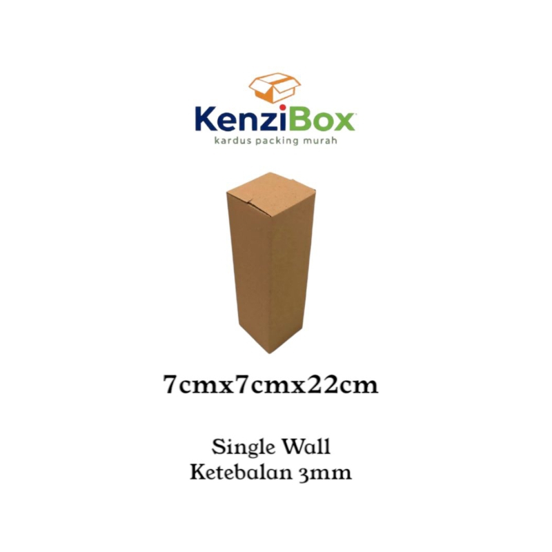 

kardus/karton/box UK. 7x7x22 cm single wall