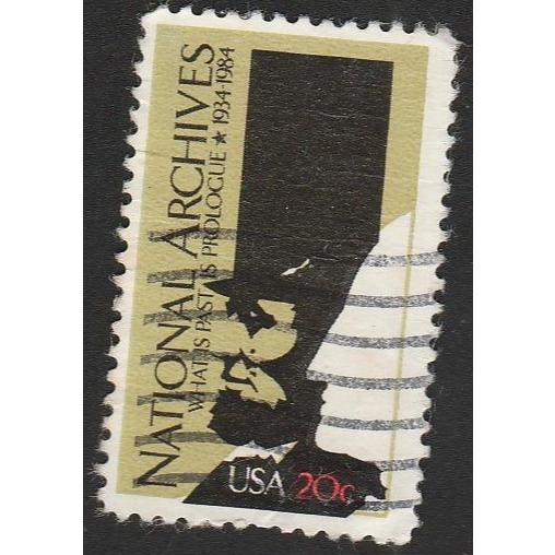 

A 11877 SATU BUAH PRANGKO AMERIKA NOMINAL 20C TEMA NATIONAL ARCHIVES DENGAN KONDISI SUDAH ADA CAP