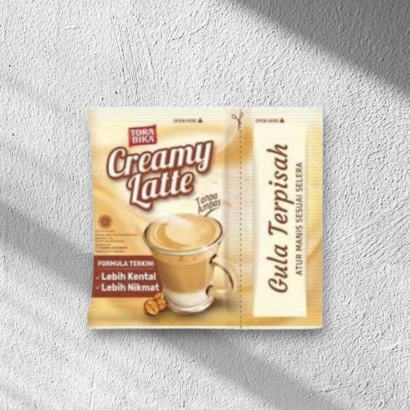

torabika creamy latte 20 gram 1 sachet