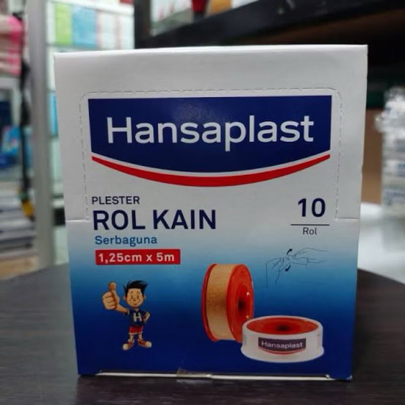hansaplast roll 1.25X5M isi 10roll 1 box
