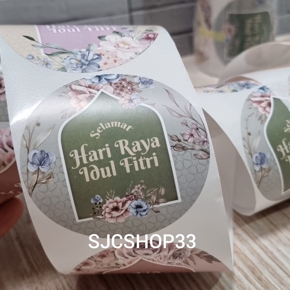 

Ukuran 7 cm Label er idul fitri toplesidul fitriramadan 1 roll isi 3 pcs