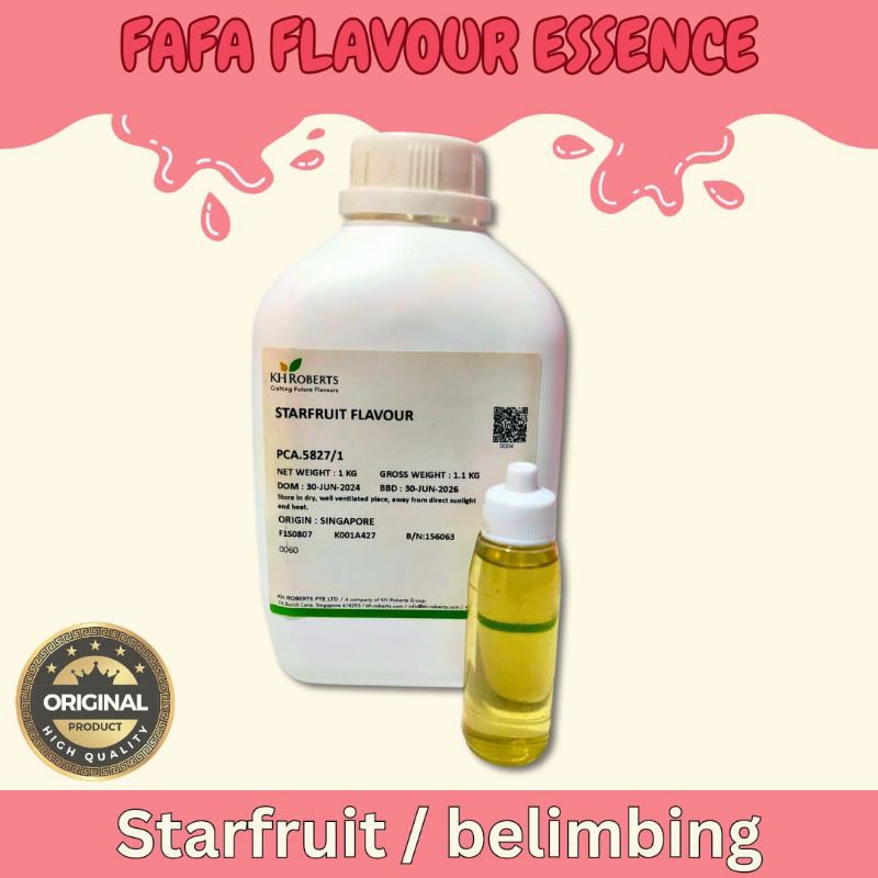 

Essen flavour essence starfruit / belimbing kh robert