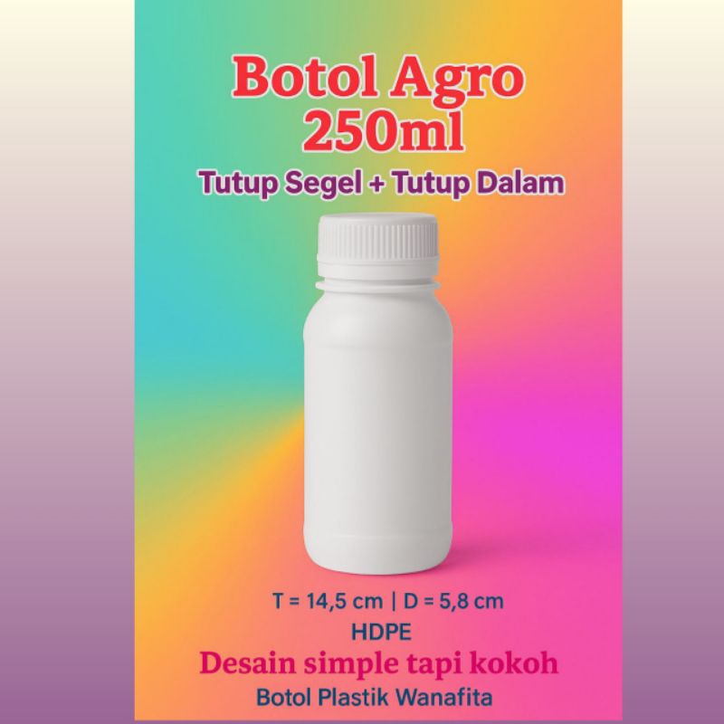 Botol Agro 250ml, Botol Labour 250ml