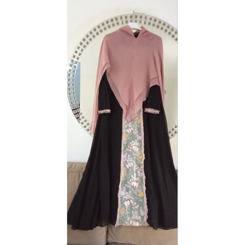 sisesa Khimar dusty pink