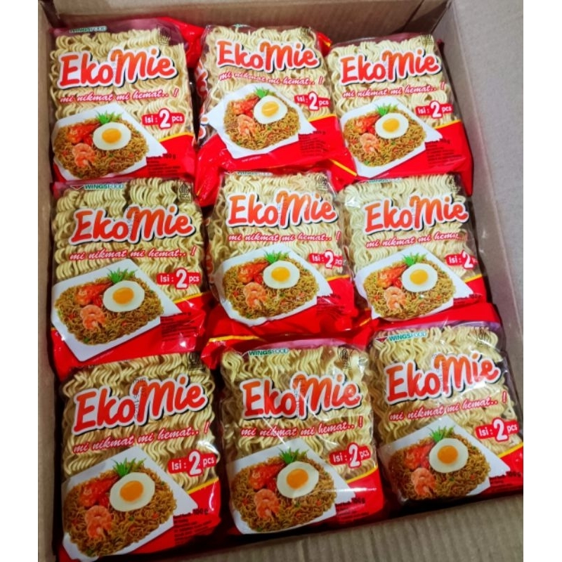 

Ekomie Dua Mie Kering Dus Karton Isi 36