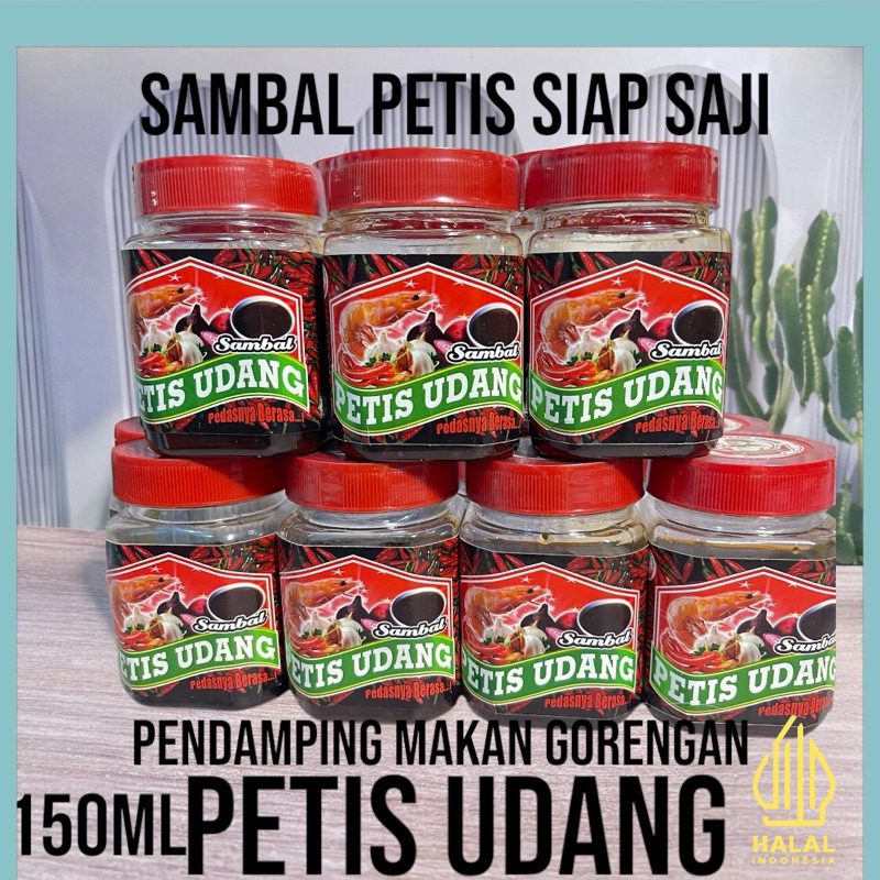 

sambal petis udang siap saji