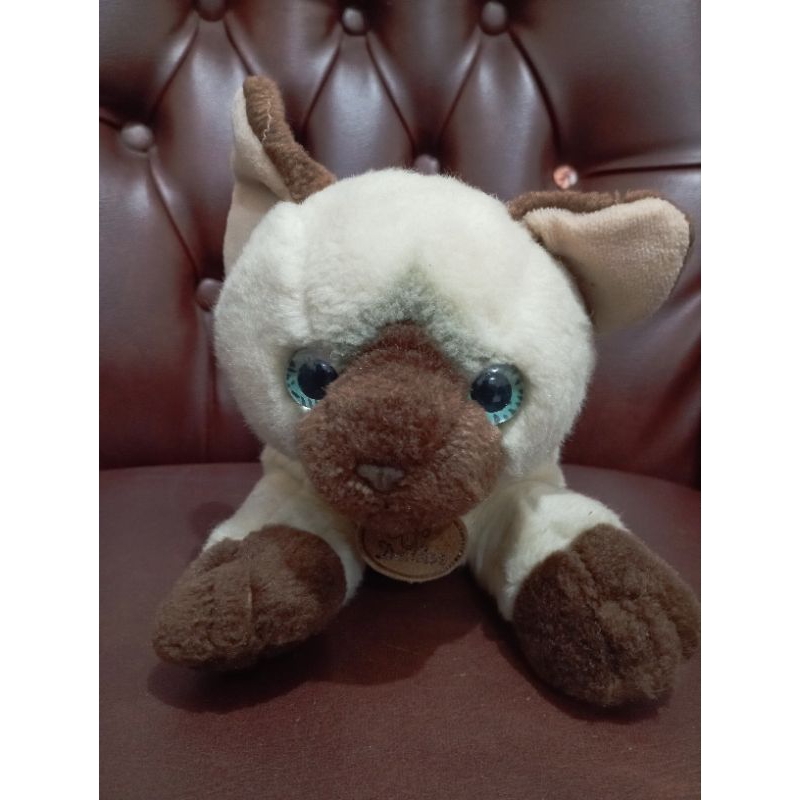 preloved boneka kucing tidur