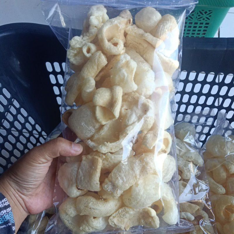 

krupuk kulit sapi bantat murah 1ons