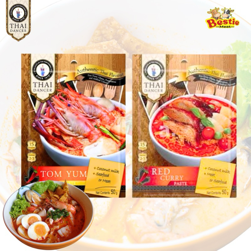 

Thai Dancer Bumbu Tomyum Pasta | Red Curry Bumbu Kari