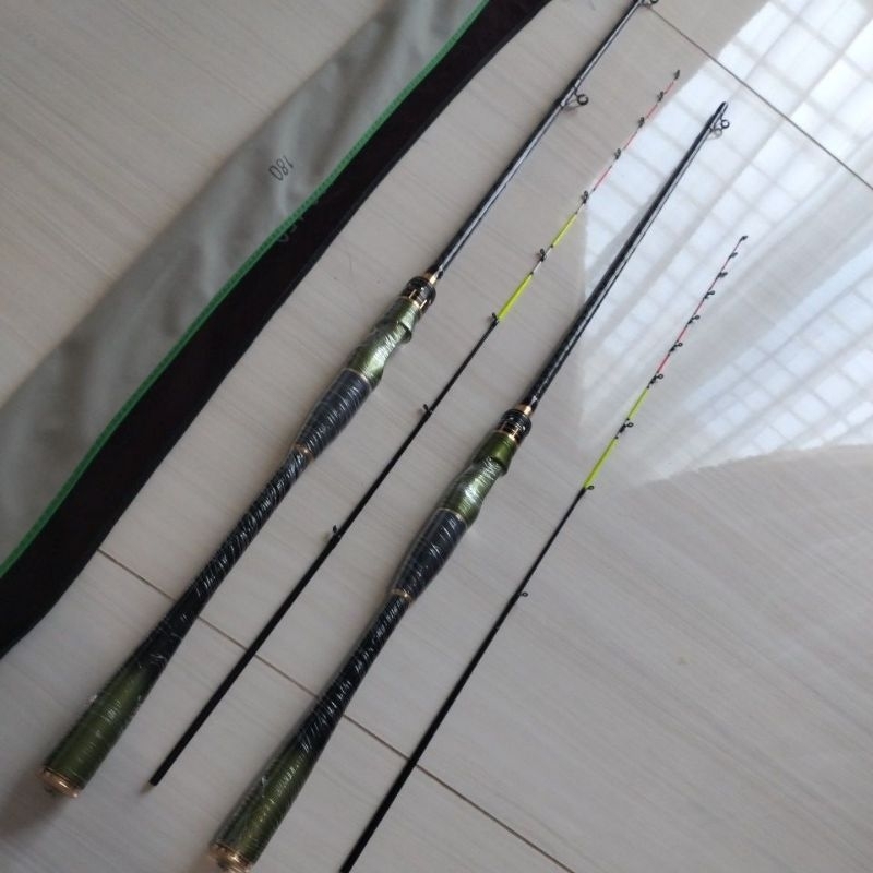 joran udang hoox shrimp star 150 dan 180 carbon