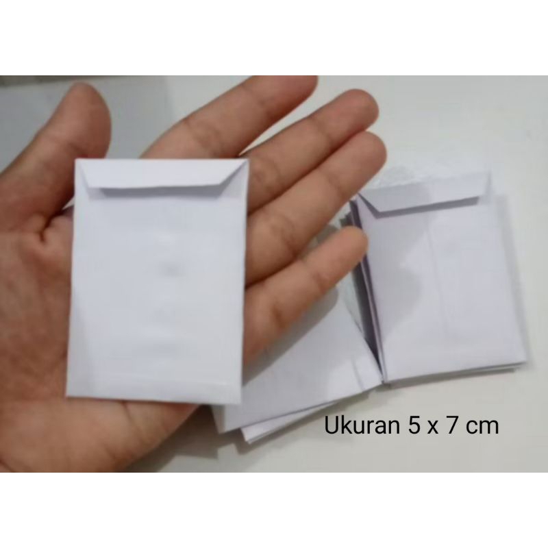 

Amplop Mini Putih 5*7