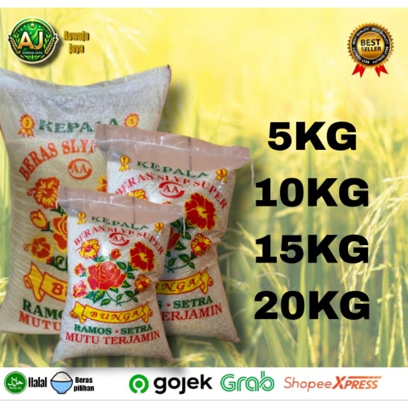 

Beras Cap Bunga 5KG-10KG-15KG-20KG Setra Ramos Medium