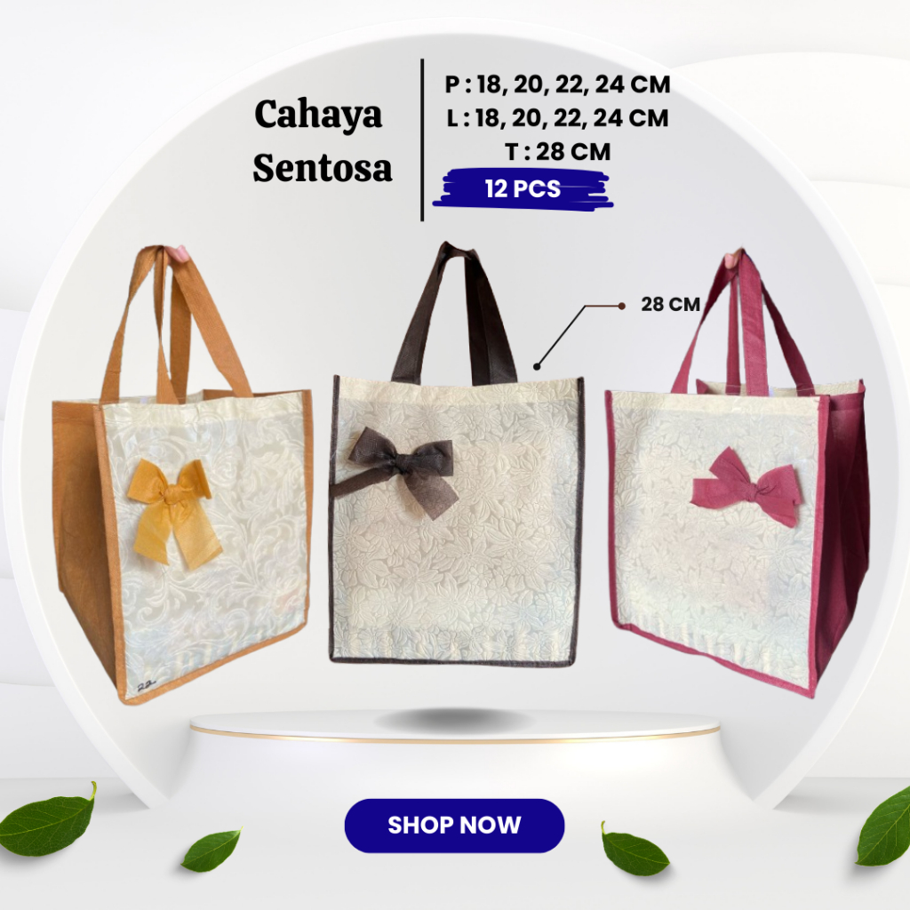 

PRODUK TERSEDIA !! Tas Kain Hajatan 22 Jahit Embos Kombinasi | Tas Spunbond