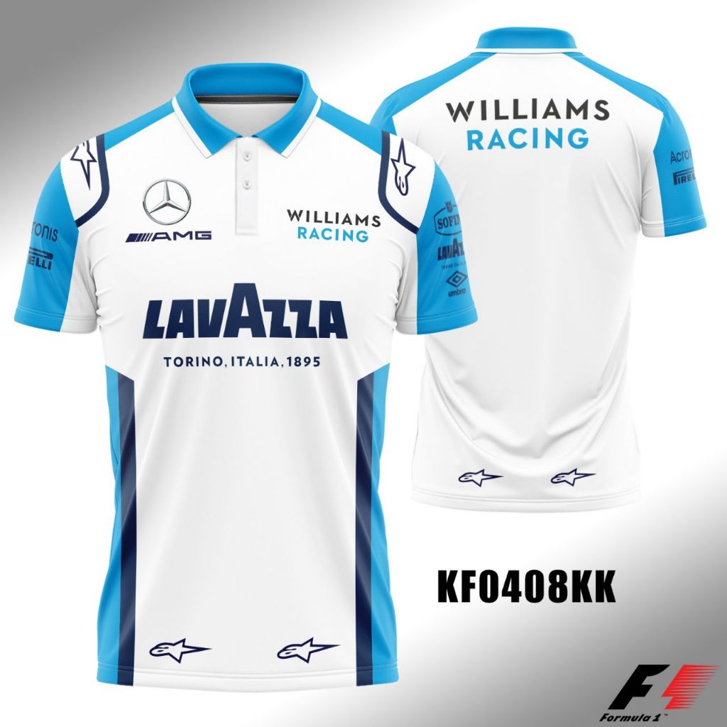 Kaos Jersey F1 WILLIAMS RACING-KF0408KK