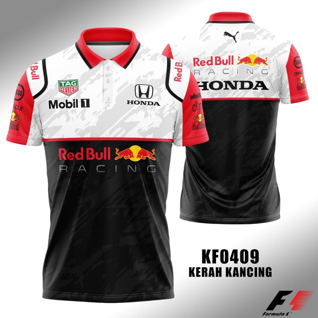 Kaos Jersey F1 Red Bull - KF0409
