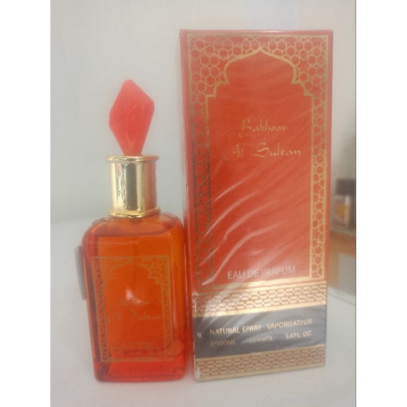 BAKHOOR AL SULTAN Spray 100ml, EAU DE PARFUM, Minyak Wangi Arab Dubai.