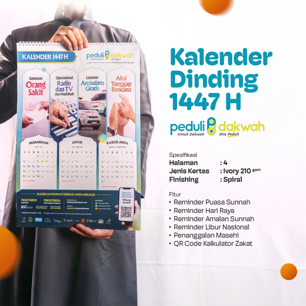 

Kalender Dinding 1447 Hijriyah - Peduli Dakwah